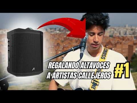 #1 REGALANDO ALTAVOCES A ARTISTAS CALLEJEROS EN MADRID - SUKE | MADRID HIFI