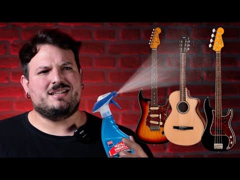 CÓMO CUIDAR TU GUITARRA o BAJO. Limpieza, cuidados y productos imprescindibles.